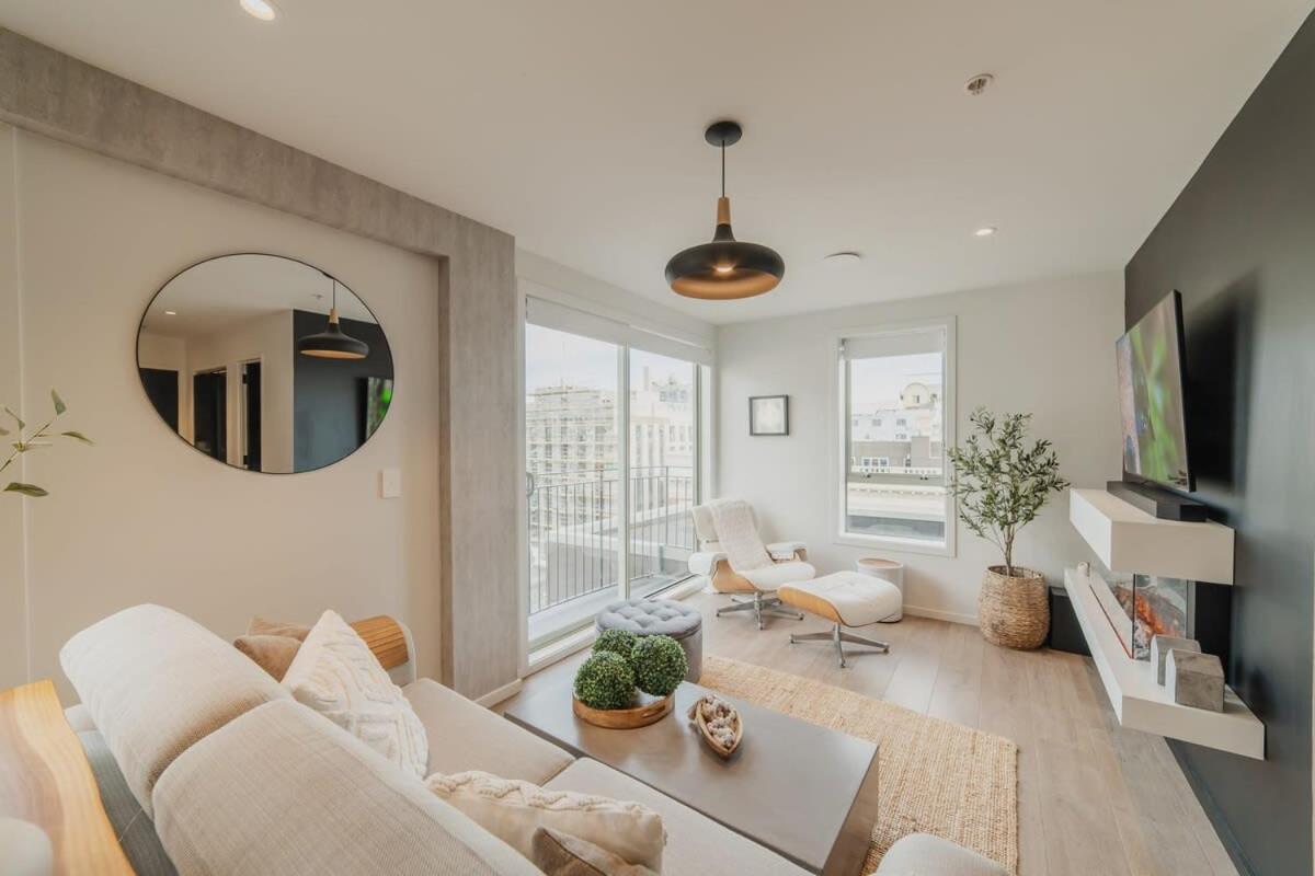 Penthouse Perfection - 2Br Elegance On Worcester St Christchurch Exterior foto